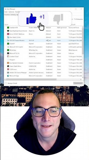 PC boosten / AUTOSTART anpassen einfach erklärt | Lerne Windows (Grundfunktionen) ✅