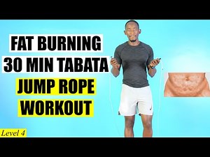 Fat Burning ALERT! High Intensity Jump Rope Tabata Workout to Tone at Home