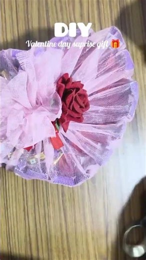 DIY Sweetest suprise hamper🥰#handmade#diy#valentinesday#anniversary#birthday#gift#shorts#hampers#yt