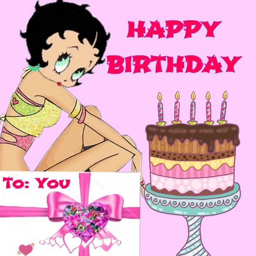 Betty Boop Happy Birthday