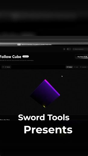 Take your website to the next level with sword tools! #components
