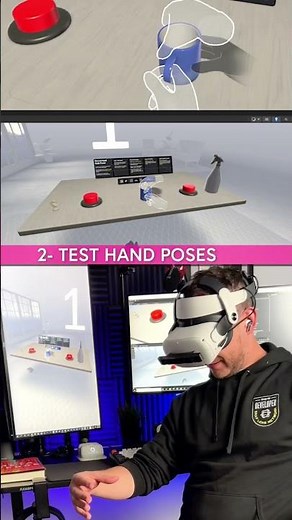 Oculus Integration Hand Pose Recorder Is Here - Interaction SDK #shorts