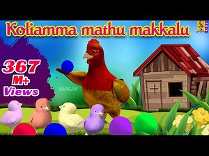 ಕೋಲಿಯಮ್ಮ ಮತ್ತು ಮಕ್ಕಳು | Koliamma Mathu Makkalu | Cartoon Story | Kannada Kids Animation