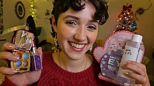 【Jocie B最新】ASMR 温馨圣诞呵护 🎄（个人关注、轻声低语、头皮按摩、护肤）