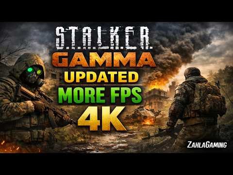 🔥STALKER GAMMA AOEngine BROKE… I Fixed It (More FPS + 4K )
