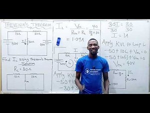 Thevenin's Theorem Problem Explained - Circuit Analysis for Beginners