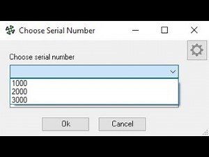 Serial Number Flexibility with PDMSave