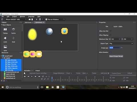 Cocos Studio: SpriteSheet