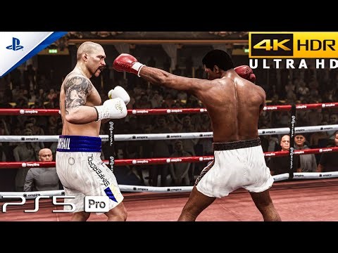 Undisputed (PS5 Pro) 4K 60FPS HDR Gameplay (Oleksandr Usyk vs. Muhammad Ali)