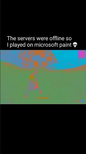 fortnite on microsoft paint is insane💀