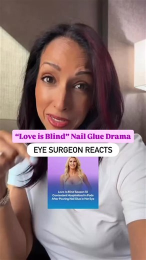 Rupa K. Wong M.D. | Will she be ok?? The internet is losing it over Elissa Finley’s nail glue “disaster” on Love is Blind, but as a board-certified... | Instagram