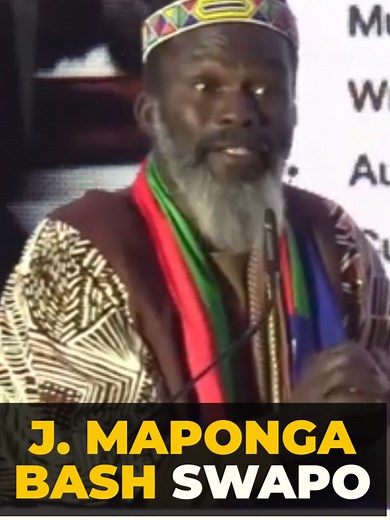 Joshua Maponga's Speech at Namibian Election Rally
