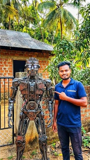 "AI Robot Guard 😳🤖 | Desi Security System!"
