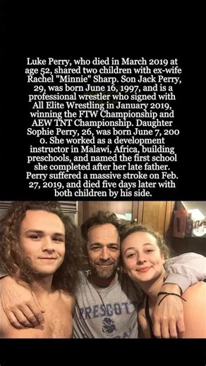 Luke Perry's Two Kids: Jack and Sophie Luke Perry's Two Kids: Jack and Sophie #shorts #LukePerry