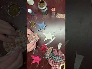 Primitive wood star￼s