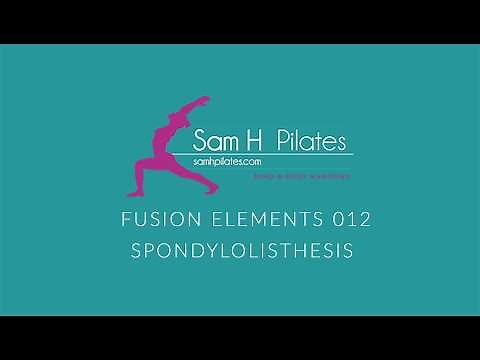FUSION ELEMENTS 012 - SPONDYLOLISTHESIS
