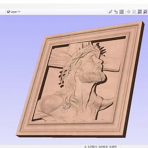 Jesus on Cross 3d File, STL, CNC File for Download - Etsy Australia