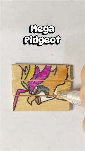 mega pidgeot #shorts #kryptontesla #viral #fypシ #art #drawing #pokemon