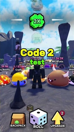 ALL NEW WORKING CODES for SLIME RNG 🤯 #roblox #shorts