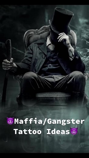 Gangster and Mafia Tattoo Ideas for Men