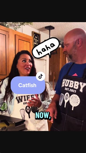 Let’s pause for a quick catfish-cutting tutorial… but fair warning: once you learn this skill, you might end up doing all the cutting.