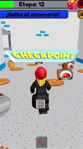 jugando escapando de walmart obby en #roblox #shortsroblox #diversiongamer