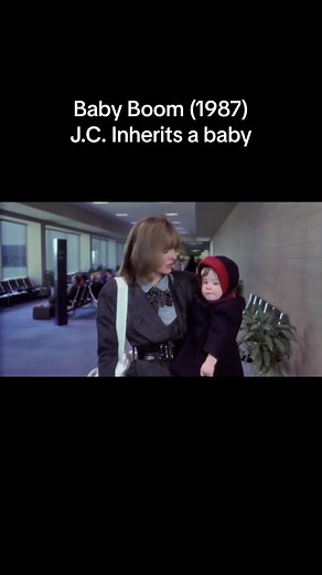 Baby Boom (1987) J.C. Inherits a baby. #babyboom #dianekeaton #80smovies #fyp #flashback #movies