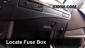 Interior Fuse Check: 2006 BMW 530xi 3.0L 6 Cyl. Wagon