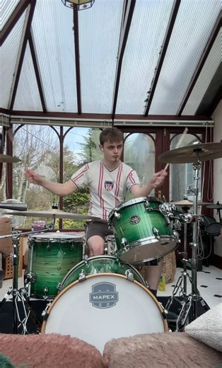 Phil Collins Easy Lover Drum Cover - Ft. Me!