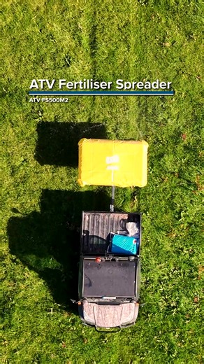 Made for use with All Terrain Vehicles, the JFC ATV Fertiliser spreader is the ideal solution for fertiliser spreading this Spring🌱 The spreader has a 500kg capacity 💪and a covered hopper making it suitable for use in all weather conditions. 📲DM us for more information. 38 s | JFC Agri