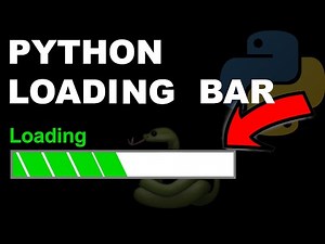 Python Loading Bar (EASY!) 2022