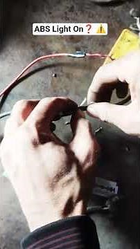 ABS Light On Dashboard? How to Fix ABS Warning Light #ABSLightOn#ABSWarningLight#CarRepair