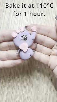 DIY Fimo Elephant | Cute Polymer Clay Tutorial