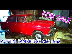 🔴 DREAM CAR HUNTER - 1962 AUSTIN CAMBRIDGE (A60) RED MAN 4 SPEED M/T