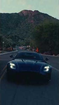 Aston Martin Drives Scenic Routes With Enthusiastic Commentary #shorts