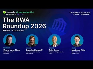 The RWA Roundup 2026 | CoinGecko Virtual Meetup #34