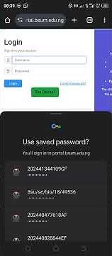 HOW TO LOGIN TO BSU PORTAL AND CONFIRM ADMISSION