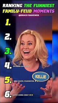 Ranking The FUNNIEST Family Feud Moments 😂 These Answers Were TOO SAVAGE!