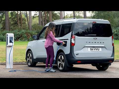 All-New Ford E-Tourneo Courier (2025) - Interior | Drive | Electric Minivan