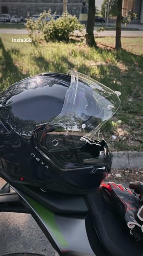 Nexx XTR Atlantic et la Kawasaki Z1100se #kawasaki #nexxhelmet