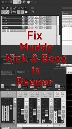 2 Pro REAPER Tricks to Mix Kick & Bass