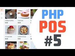 #05 Navigation links | Simple point of sale app in php & javascript | Quick programming tutorial
