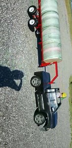 48K views · 340 reactions | Here is a video of the loaded hay trailer being pulled by the Chevy truck! | Cowboy Toys | Facebook