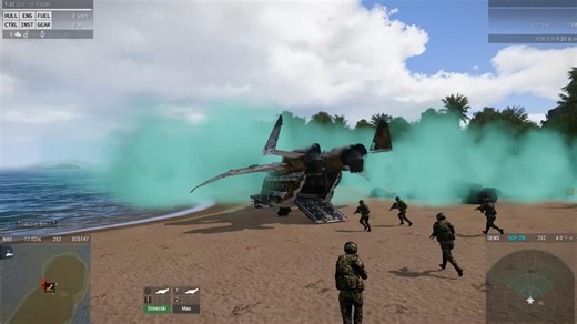 自制CSAT载具动态任务之：运32"西安" 【演示2】