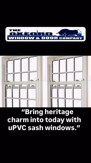“Heritage look, no maintenance hassle.”#UPVCWindows #BoxSashWindows #SashWindows #DoubleGlazing #HomeImprovement #WindowReplacement #EnergyEfficientWindows #SecureWindows #ModernLiving | UK Building Plastics Direct & The Oxford Window & Door Company