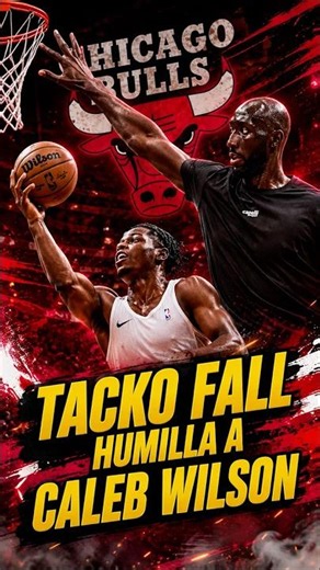 El GIGANTE Tacko Fall humilla a este ROOKIE de la NBA 2026 de esta FORMA 👇😡 #NBA #basketball