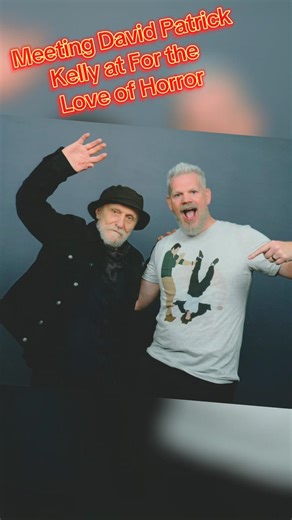 Meeting David Patrick Kelly at #fortheloveofhorror #commando #horrorcon #warriors #dpk #comiccon