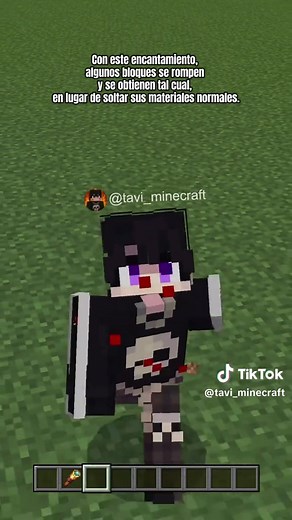 Encantamiento Toque de Seda ⛏️en Minecraft! Hoy Te explico sus usos, detalles de este encantamiento y como obtenerlo! Con Tavi #minecraft #videojuegos #minecrafttips #minecraftbedrock #lol