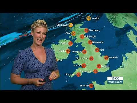 Becky Mantin - ITV Weather 10th August 2022