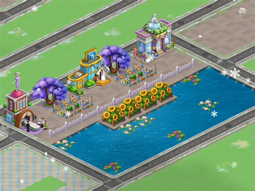 Desain Gedung Pengantin di Township